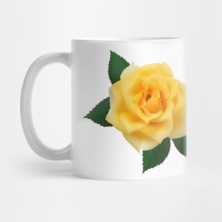 Yellow rose Mug